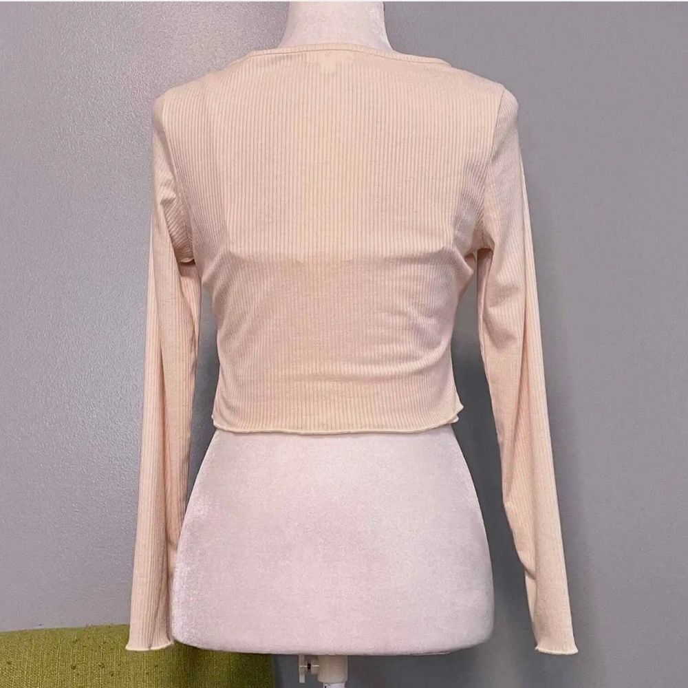 Bp Top Twin SET Tank & Long Sleeve Button Up X-Small - Picture 5 of 6